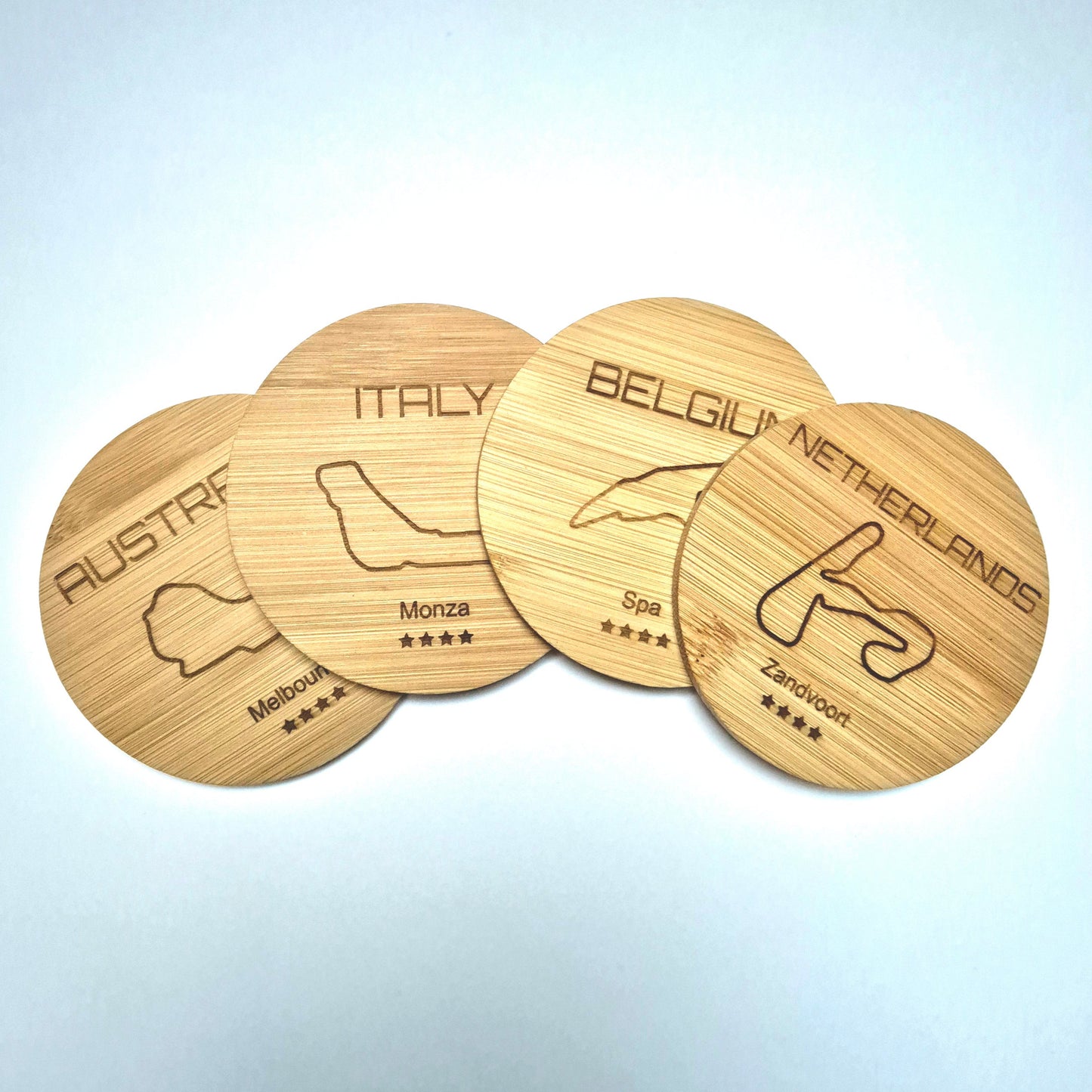 Onderzetters - F1 Circuits